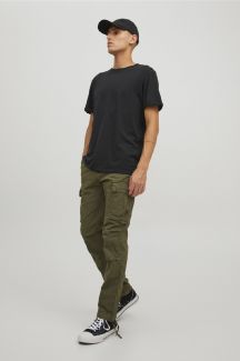 Cargo housut JACK & JONES 12216664-Olive-Night