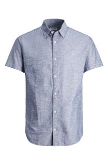 Pellava paita JACK & JONES 12253721-Faded-Denim