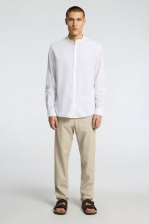 Pellavahousut SELECTED 16087636-Vetiver