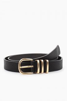 Vyö PIECES 17082261-Black-Gold