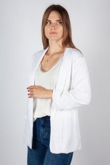 Pikkutakki PIECES 17154738-Bright-White