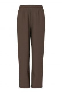 Kangashousut PIECES 17156301-Hot-Fudge