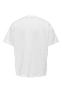 T-paita ONLY & SONS 22027787-Bright-White