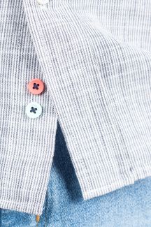 Pellava paita MCL 32847-LACIVERT