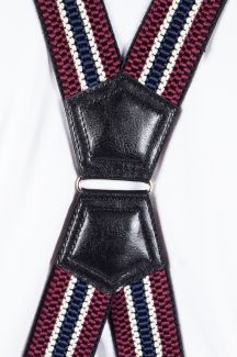 Henkselit X JEANS DMAX40-MIX-RED-GRAY