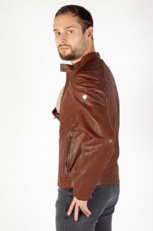 Nahkatakki GIPSY GMDuuk-LAGAV-cognac