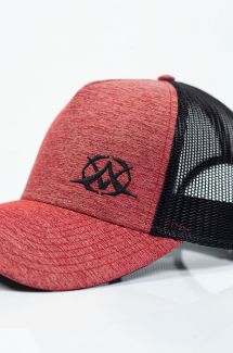 Hattu X JEANS RAPPER-MELANGE-RED