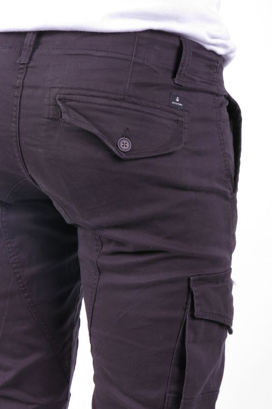 Cargo housut JACK & JONES 12139912-Black