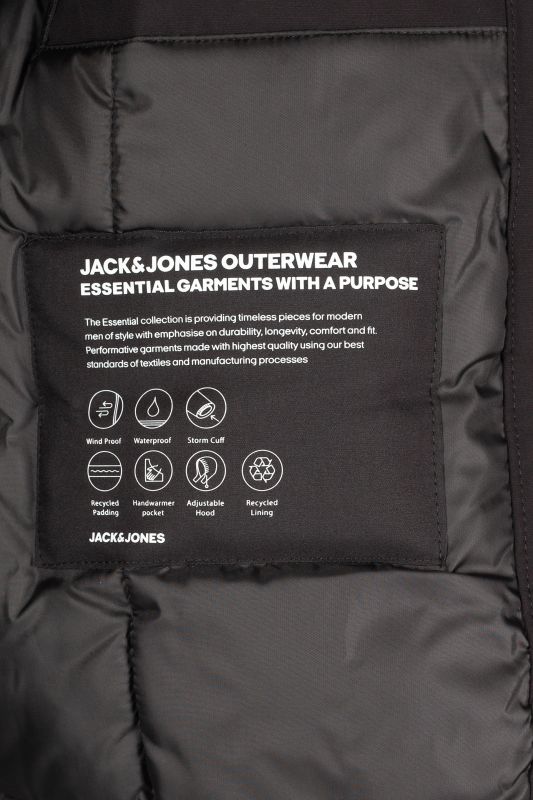 Talvitakki JACK & JONES 12278782-Black