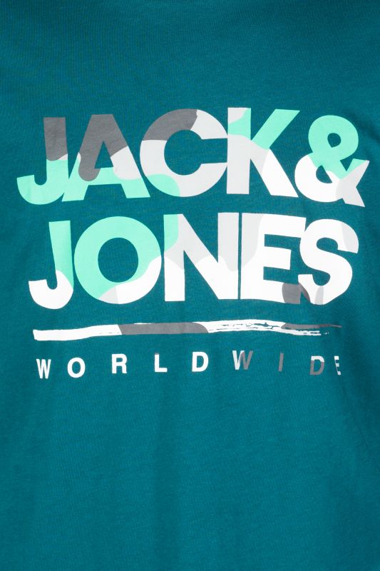 T-paita JACK & JONES 12287689-Deep-Teal