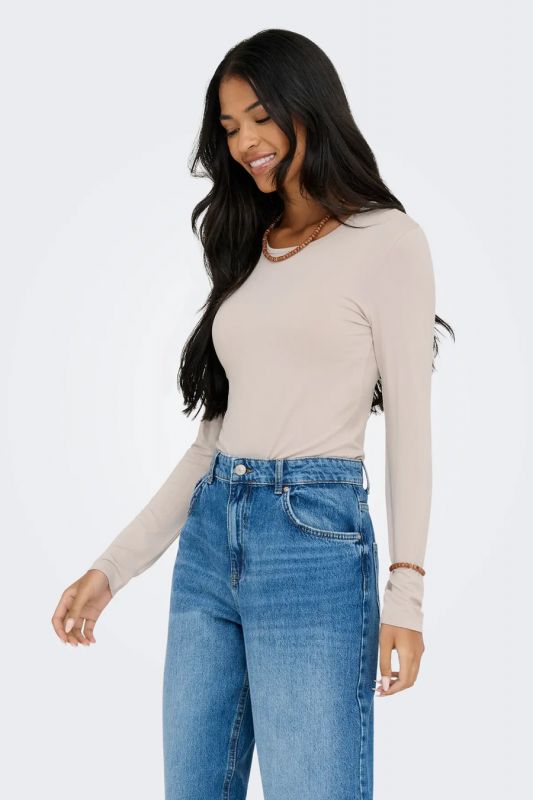 Pitkähihainen T-paita JACQUELINE DE YONG 15272092-Chateau-Gray