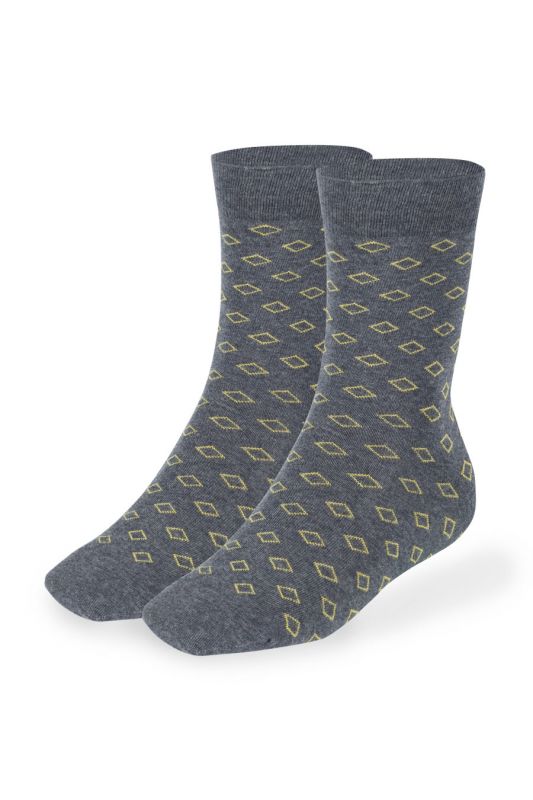 Sukat X JEANS 18S98-3-2P-GREY-YELLOW