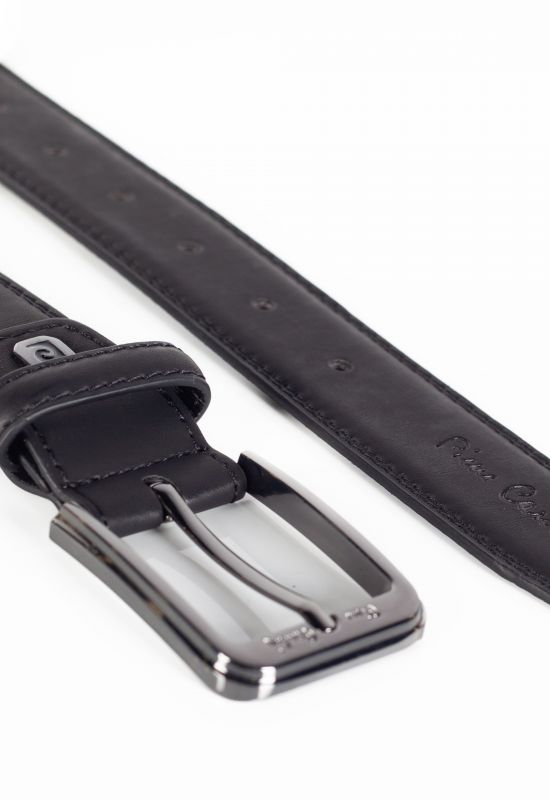 Nahkainen vyö PIERRE CARDIN PC-3341-GG23-NERO