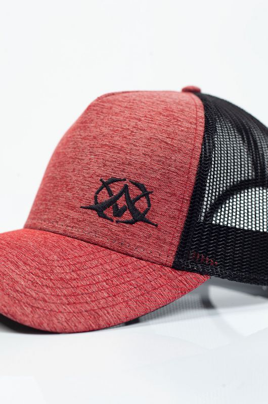 Hattu X JEANS RAPPER-MELANGE-RED