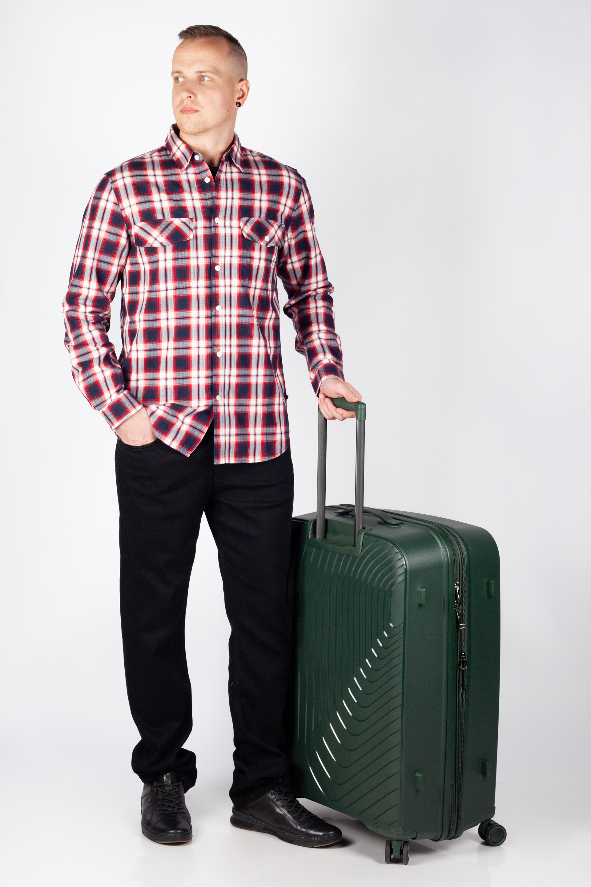 Kelioniniai lagaminai PIERRE CARDIN 2402-JOY06-FORESTA-L