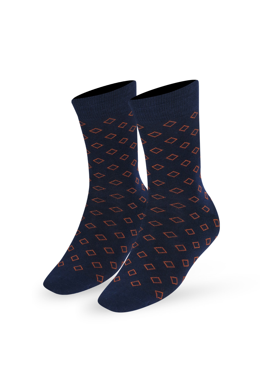 Kojinės X JEANS 18S98-3-2P-DZINS-ORANGE