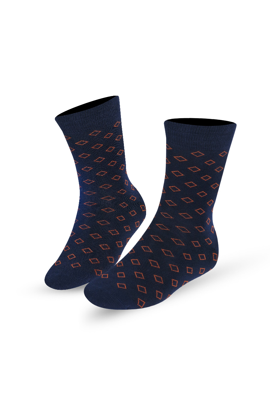 Kojinės X JEANS 18S98-3-DZINS-ORANGE