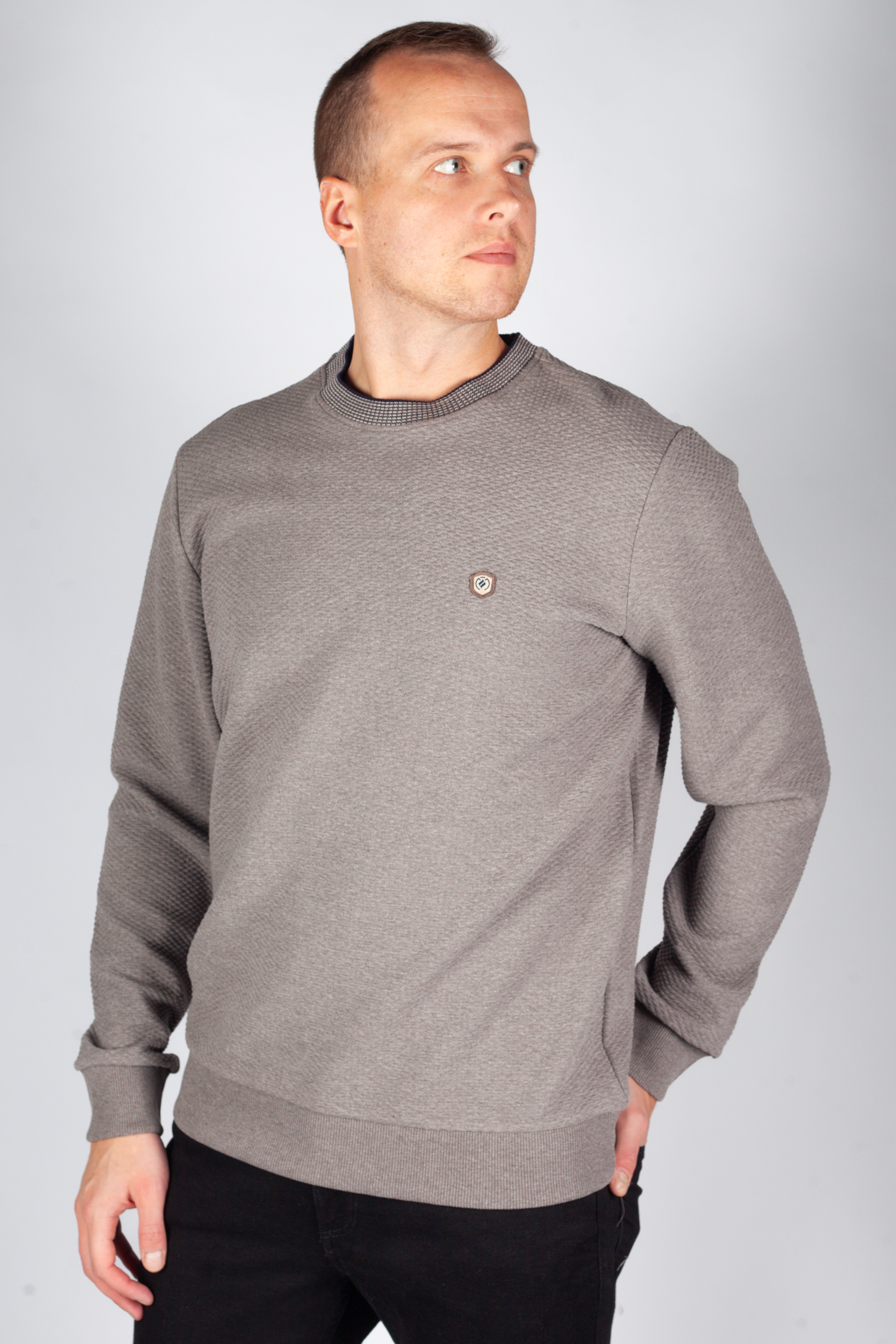 Megztinis MCL 36920-KAHVE-MELANJ