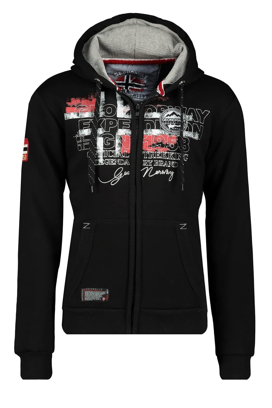 Džemperis GEOGRAPHICAL NORWAY GUTTA-BLACK