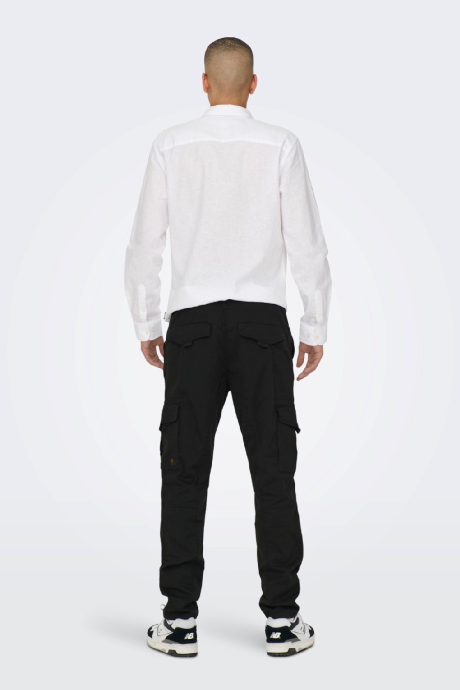 Cargo kelnės ONLY & SONS 22025431-Black