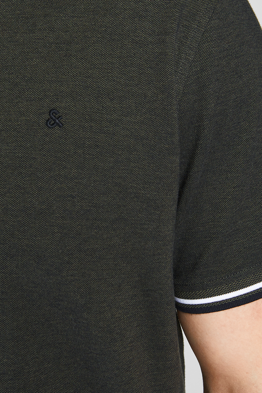 Polo marškinėliai JACK & JONES 12143859-Forest-Night