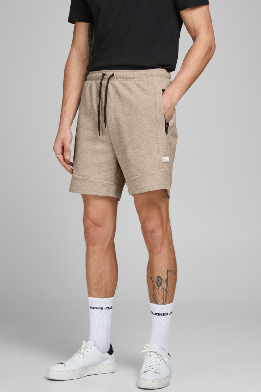 Įvairūs šortai JACK & JONES 12186750-Oxford-Tan