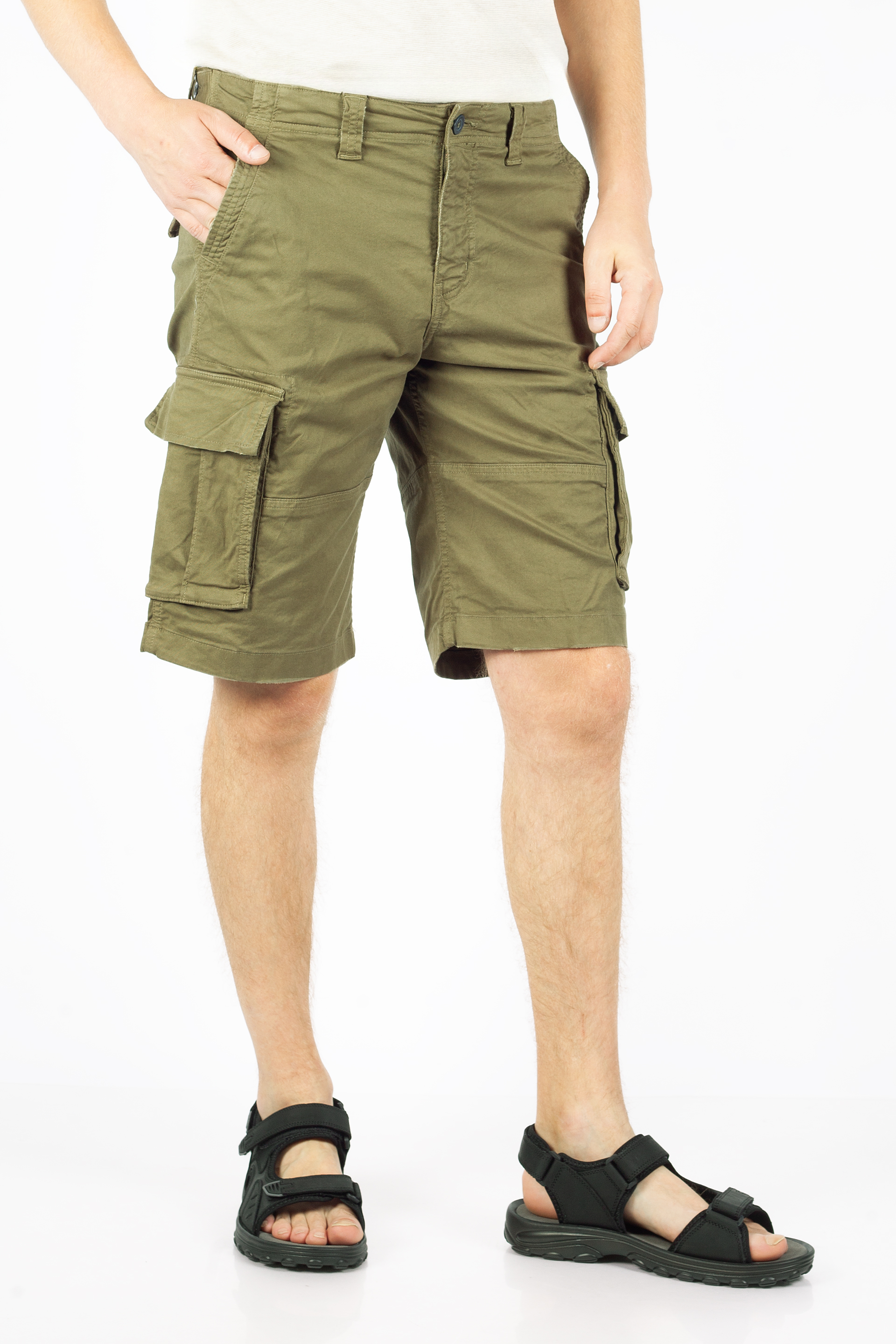 Įvairūs šortai JACK & JONES 12274211-Olive-Night