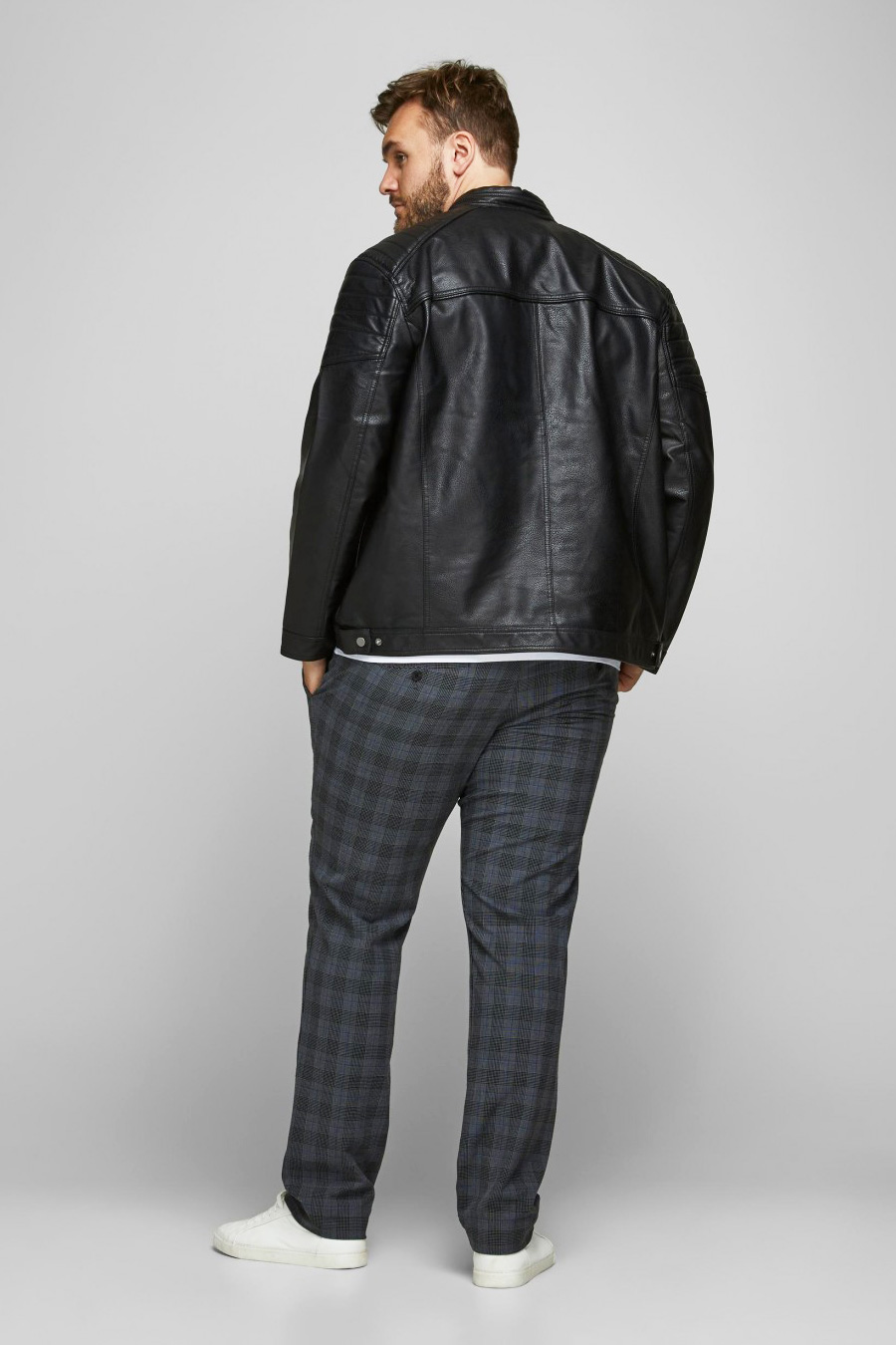 Odinė striukė JACK & JONES 12172908-Black