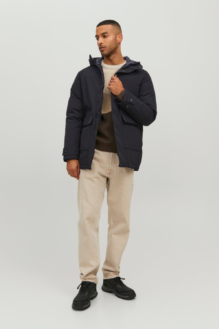 Žieminė striukė JACK & JONES 12211896-Black