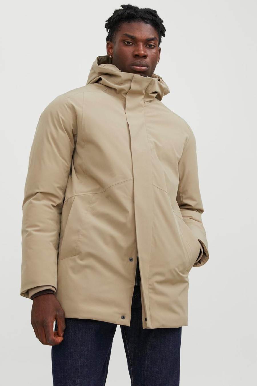 Žieminė striukė JACK & JONES 12238561-Weathered-Tea