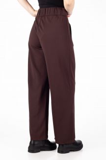 Medžiaginės kelnės JACQUELINE DE YONG 15221238-Chocolate-Tor