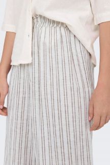 Medžiaginės kelnės ONLY 15315843-Bright-White