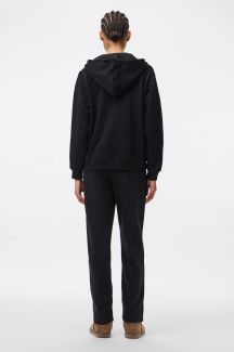 Medžiaginės kelnės PIECES 17156301-Black