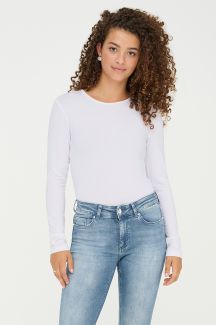 Marškinėliai ilg. rankovėmis JACQUELINE DE YONG 15272092-White