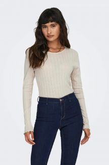 Marškinėliai ilg. rankovėmis ONLY 15291987-Pumice-Stone