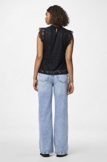 Marškinėliai PIECES 17120454-Black