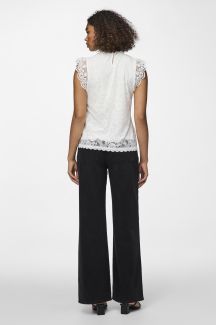 Marškinėliai PIECES 17120454-Cloud-Dancer