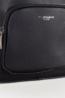 Kuprinė FLORA&CO F8055-NOIR