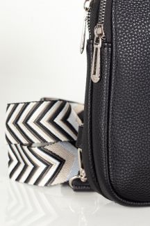 Rankinė per petį FLORA&CO F8506-NOIR