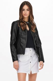 Odinė striukė JACQUELINE DE YONG 15241382-Black