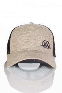 Kepurė X JEANS RAPPER-MELANGE-KHAKI