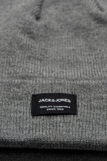 Žieminė kepurė JACK & JONES 12092815-Grey-Melange