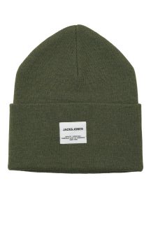 Žieminė kepurė JACK & JONES 12150627-Dusty-Olive