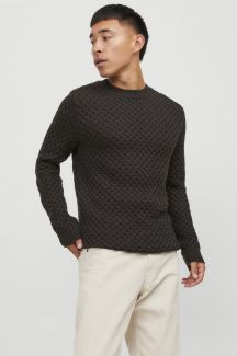 Megztinis JACK & JONES 12246281-Chocolate