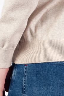 Megztinis MCL 18480-BEJ-MELANJ