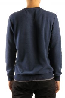 Megztinis MCL 27643-LACIVERT-MELANJ