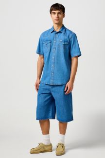 Džinsiniai marškiniai WRANGLER 112362743