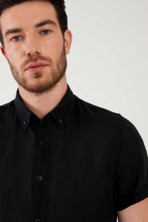 Lininiai marškiniai MCL 32491-SIYAH