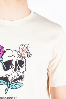 Marškinėliai JACK & JONES 12255651-Buttercream