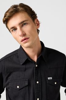 Džinsiniai marškiniai WRANGLER 112362377